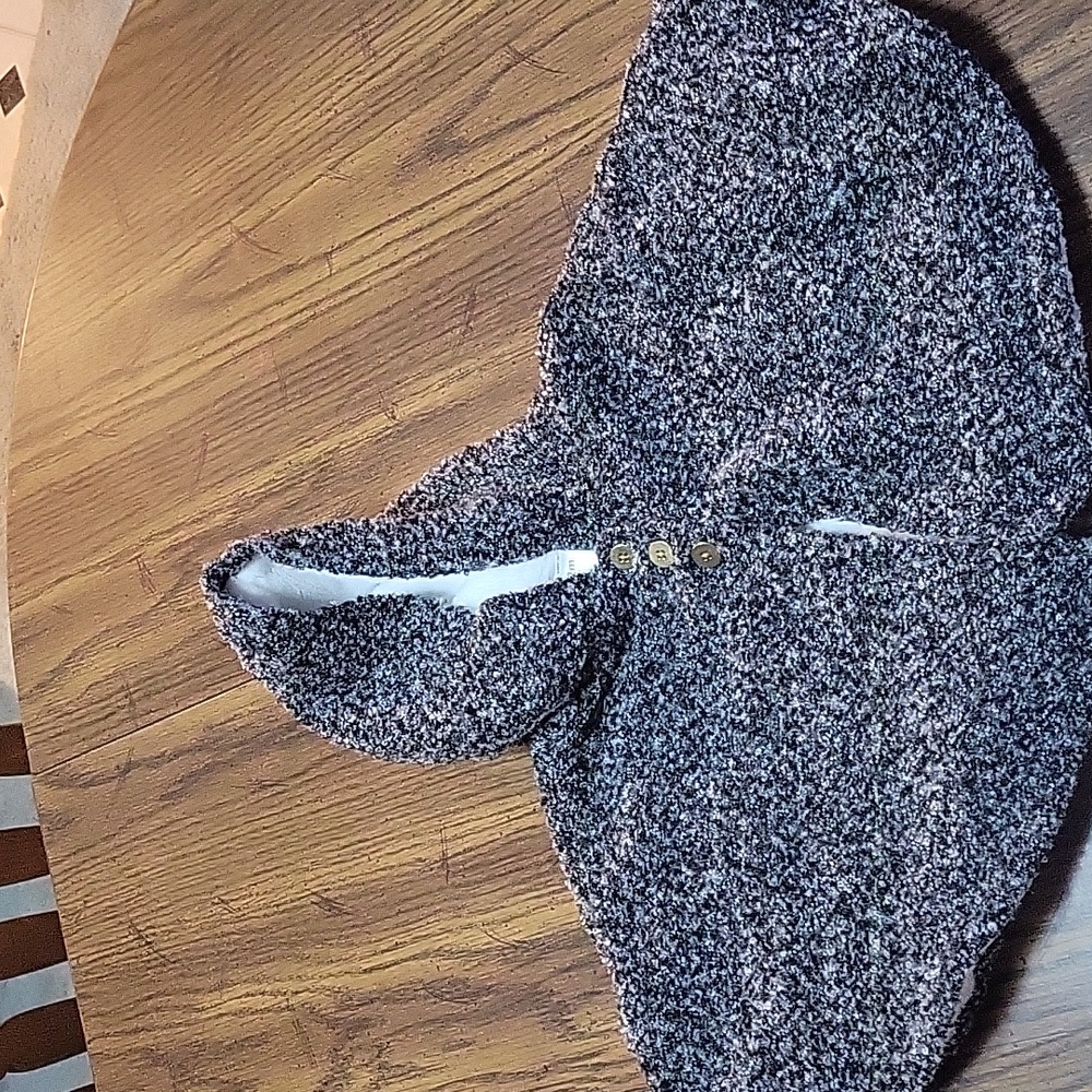 Winter baby poncho